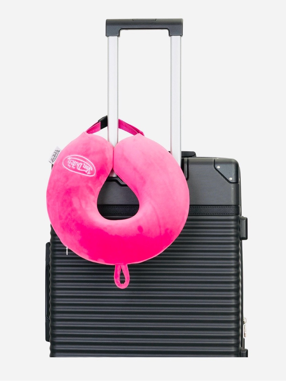 Von Dutch Classic Memory Foam Travel Neck Pillow- Pink OR Black. NWT - Picture 6 of 15